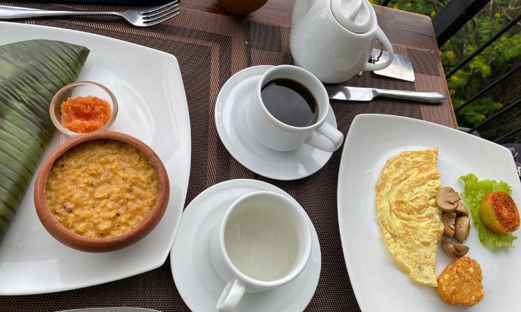 stärkendes Frühstück