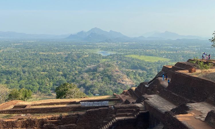 Ausblick von Sigiriya