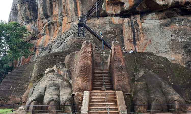 Die Löwenpforte Sri Lanka