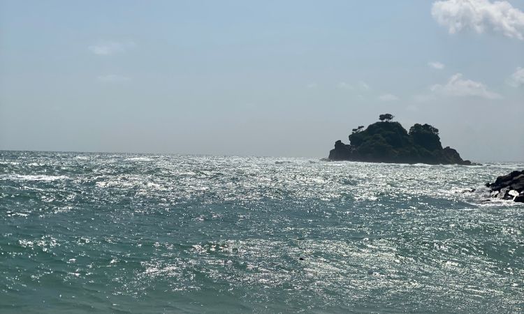 Novemberstimmung am Meer im Süden