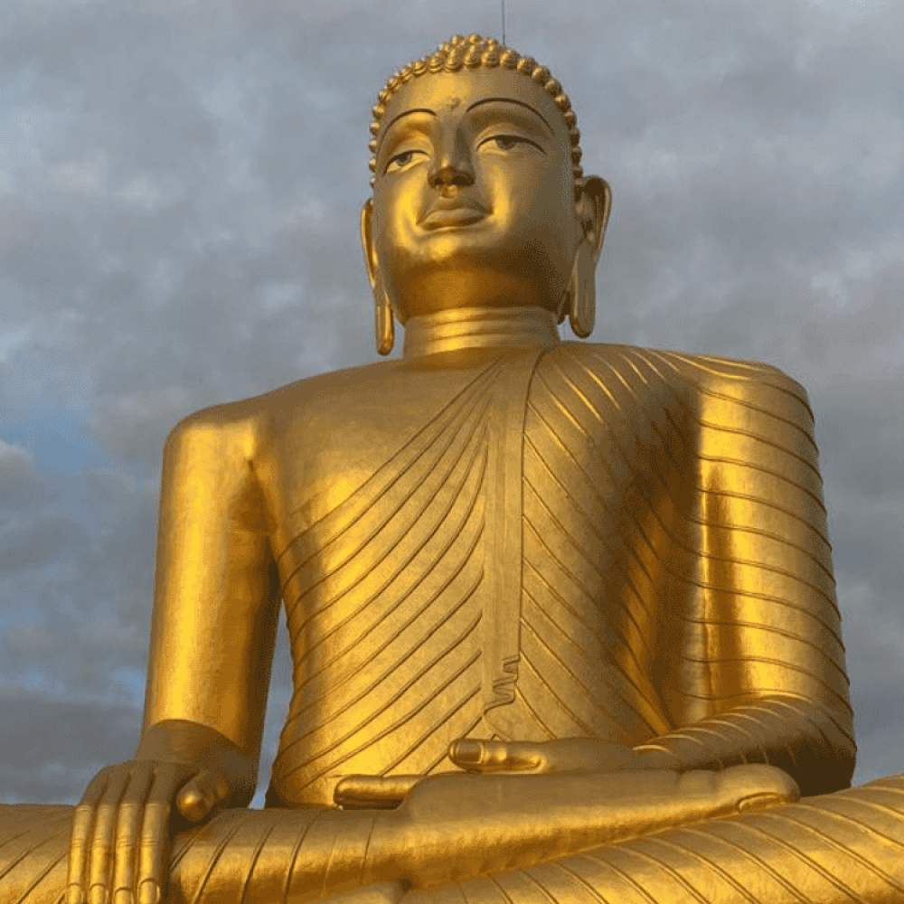 Goldener Buddha